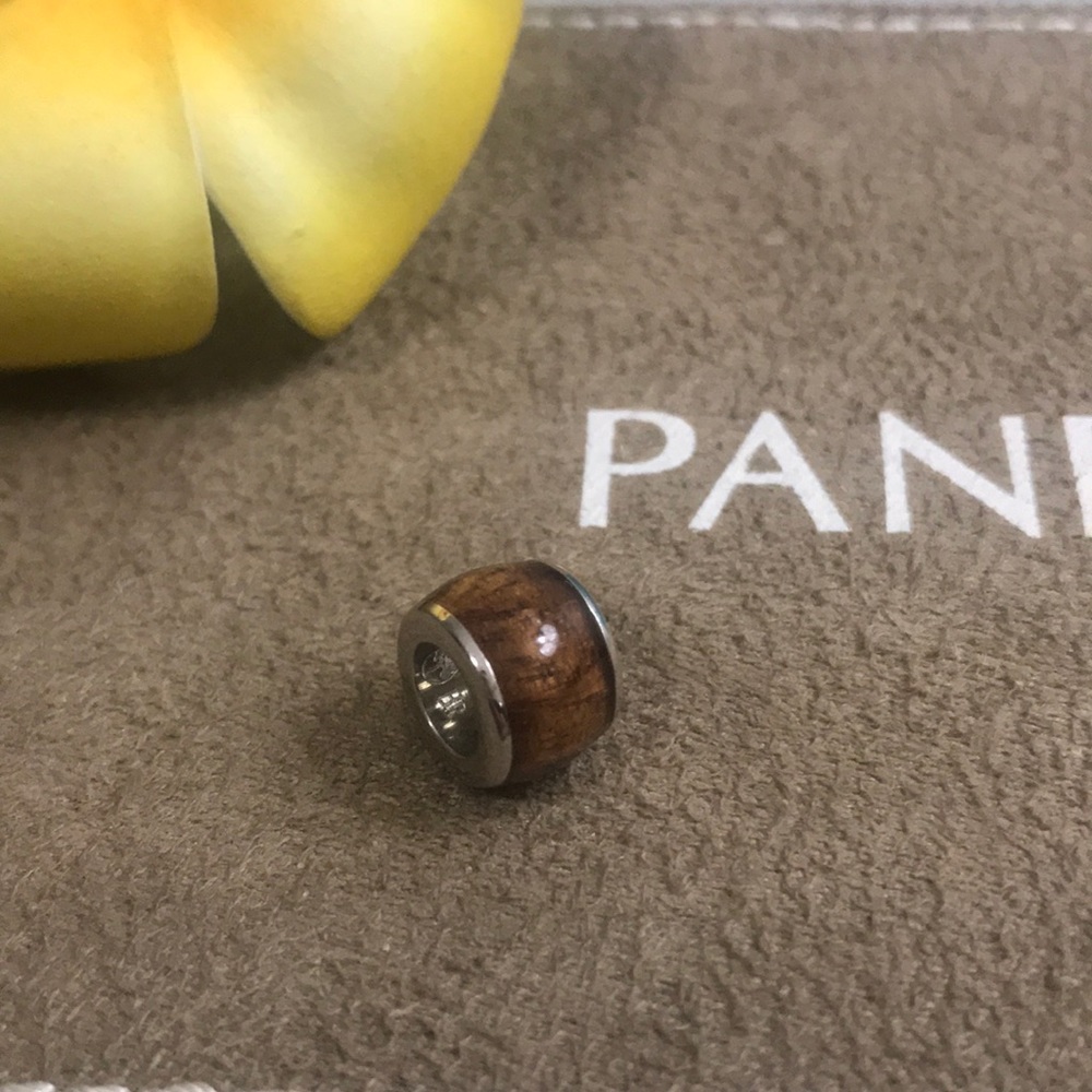 Hawaiian Koa barrel Charm